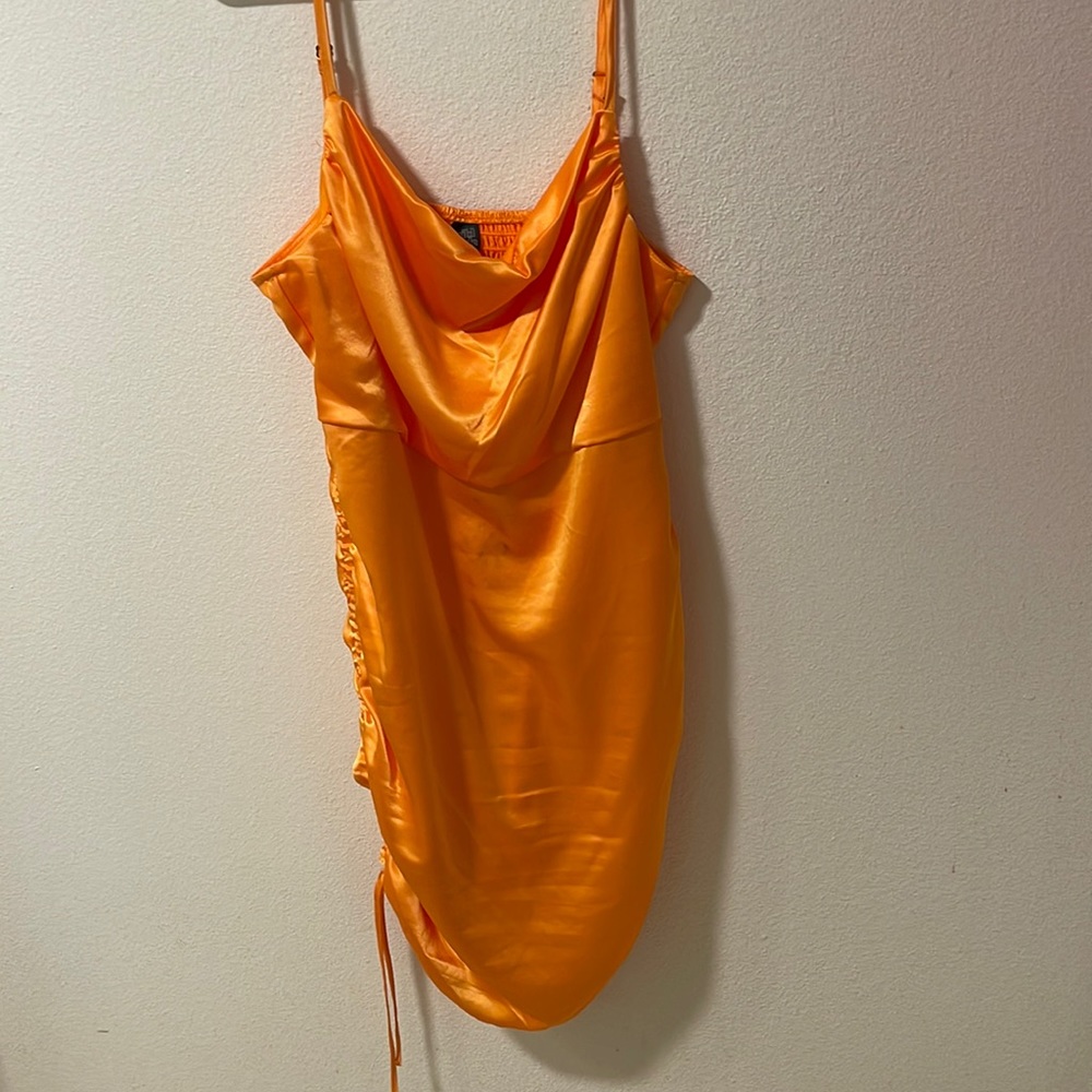 Orange dress from target